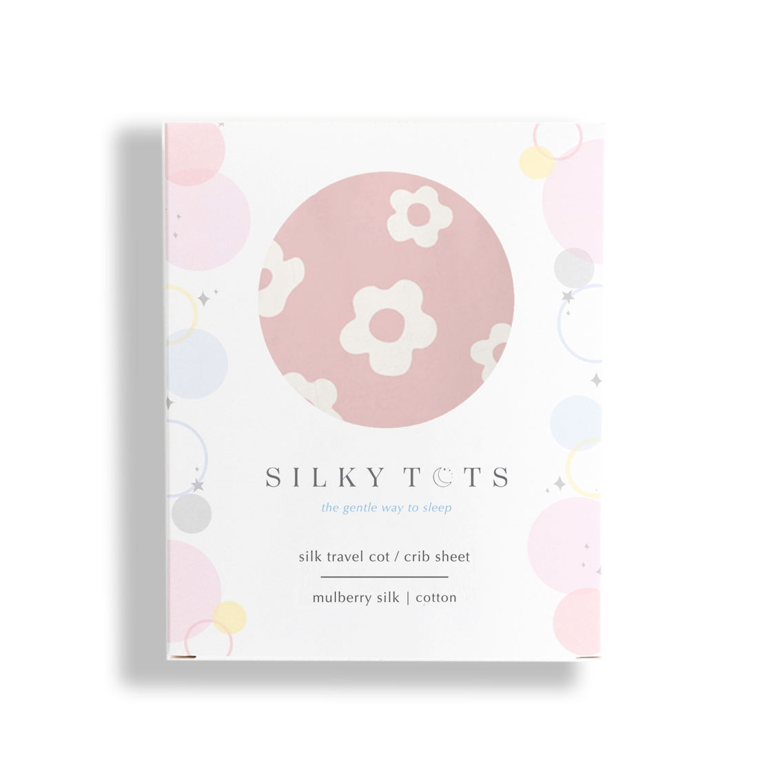 Half Silk Mini Crib/Play Yard Sheet