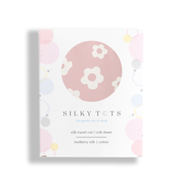Half Silk Mini Crib/Play Yard Sheet