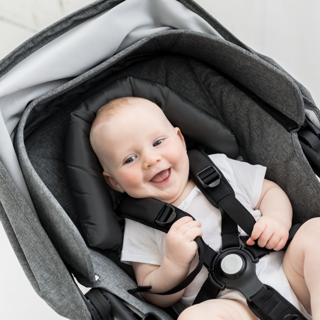 newborn car seat head support