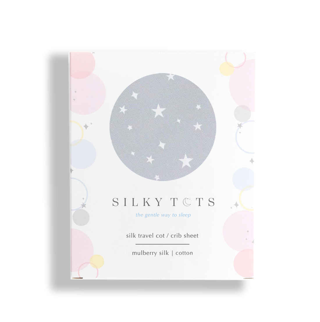 Half Silk Mini Crib/Play Yard Sheet