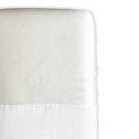 Half Silk Mini Crib/Play Yard Sheet