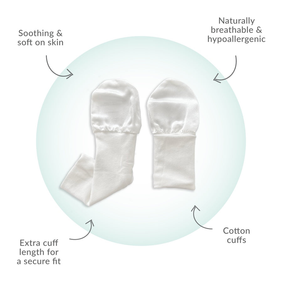 Mittens To Stop Scratching Scratch Mittens Ludlz Infant No Scratch