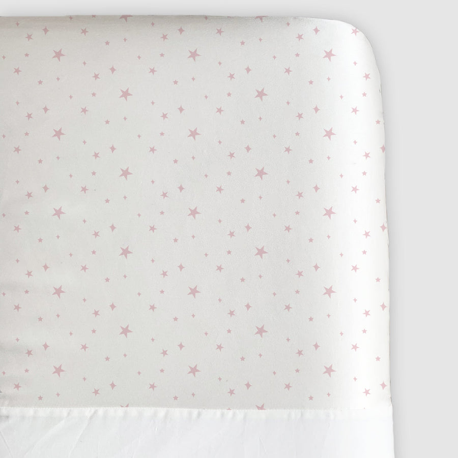 Half Silk Crib Sheet