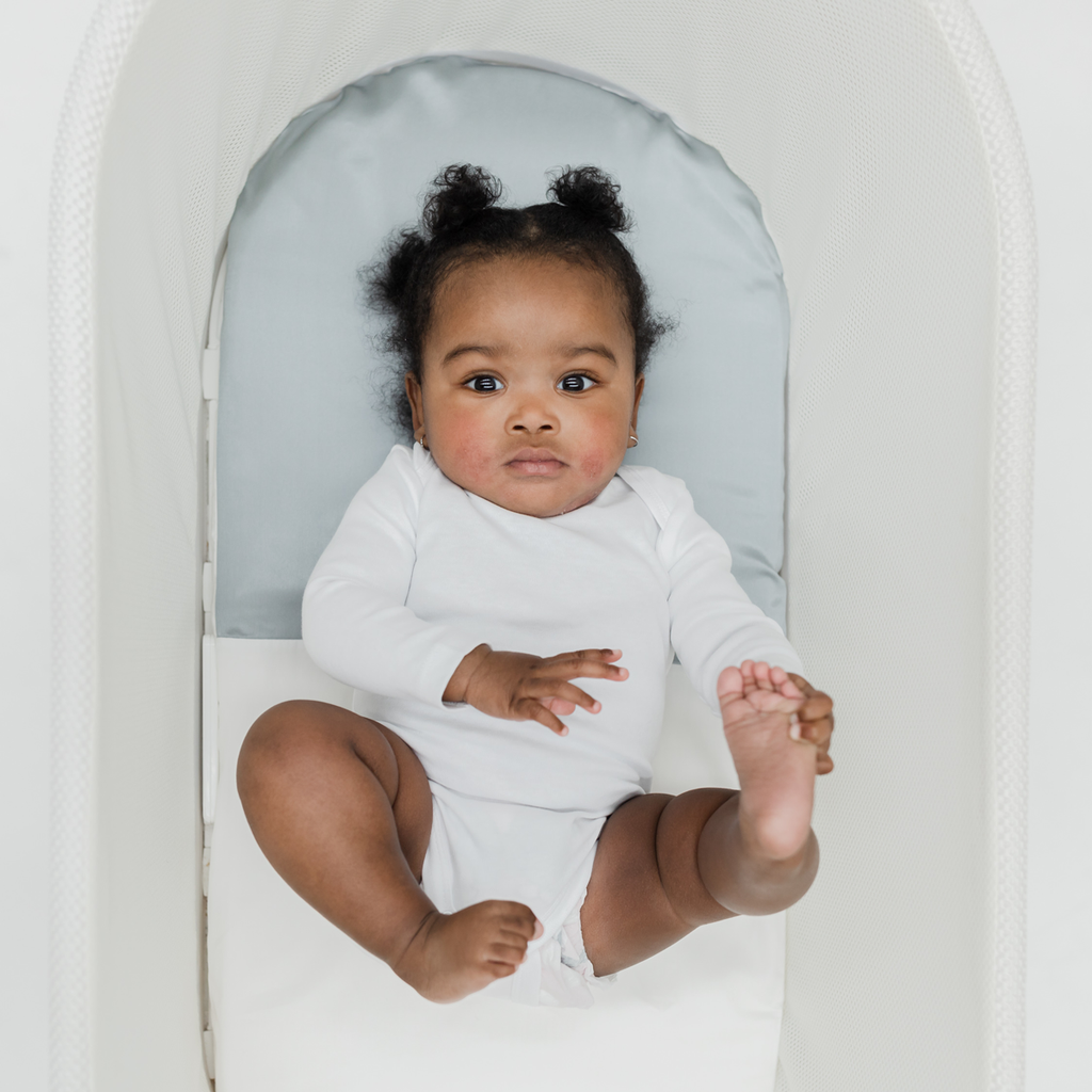Silk Oval Bassinet Sheet (Snoo only)