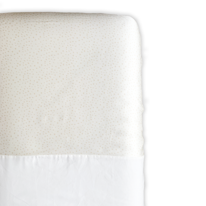 Half Silk Mini Crib Play Yard Sheet Silky Tots US